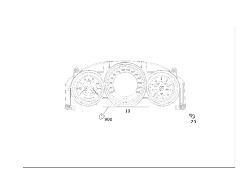 Instrument Cluster for 2017 Mercedes-Benz CLS550 #0
