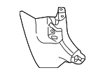 8S1867272B4PK - Body: Cowl Kick Panel for Audi Image