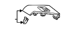 83547T20A51ZA - Body: Switch Panel for Honda Image
