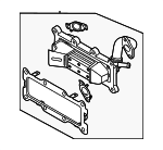 284602S010 - : Cooler for Kia: Sorento, Sportage Image