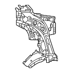 61707AQ900 - Body: Upper Reinforced for Toyota: Camry Image