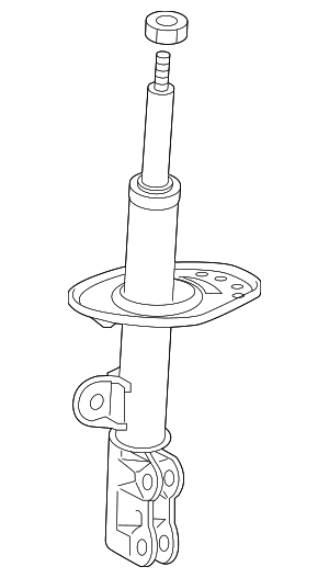 485108Z588 - Suspension: Suspension Strut for Toyota: Corolla Image
