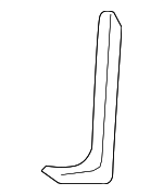 5009006AA - Body: Console Assembly Brace for Chrysler: Town &amp; Country, Voyager | Dodge: Caravan, Grand Caravan Image