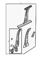 5011156AB - Body: Center Pillar for Dodge: Durango Image