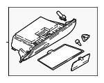 51169332765 - : Glove Box Assembly for Mini Image