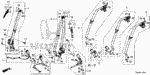 81441TA5A01 - Interior/Bumper: COLLAR (5H) for Honda Image