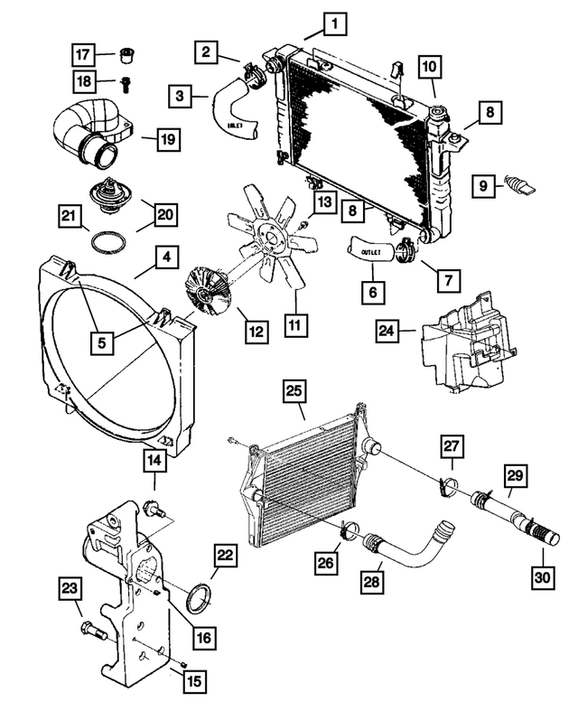 55111033AA - Cooling: Hose Clamp for Mopar Image