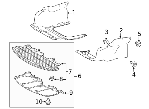 Fender & Components for 2019 Toyota Corolla #3