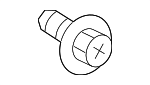 9015960477 - Body: Radiator Support Splash Shield Screw for Scion: xB | Toyota: Avalon, bZ4X, C-HR, Camry, Corolla, Crown, Crown Signia, Echo, GR Corolla, Highlander, Land Cruiser, Mirai, Prius, Prius AWD-e, Prius C, Prius Prime, RAV4, RAV4 Prime, Venza Image