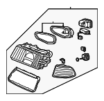 4D0941004S - Electrical: Headlamp Assembly for Audi: A8, A8 Quattro Image