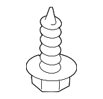 9CF600516B - Body: Liner Extension Screw for Mazda: 2, 3, 5, 6, CX-3, CX-30, CX-5, CX-50, CX-7, CX-70, CX-9, CX-90, Miata, MPV, MX-30 EV, MX-5 Miata, Protege, Protege5, RX-8 Image