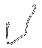 63711FA001 - Body: Lower Weather-strip for Subaru: Impreza Image