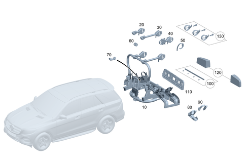 Rear End Carrier Systems for 2026 Mercedes-Benz GLC63 AMG S E Performance #0
