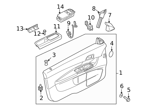 Switches, Solenoids & Actuators for 2010 Volvo C30 #0