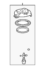 17052TGVA01 - : Fuel Pressure Regulator for Acura Image