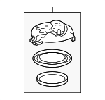 17053TGVA50 - : Lock Ring for Acura: TLX Image