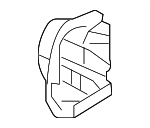 17117553480 - Cooling System: Power Steering Cooler Rubber Mount for BMW: i3, i3s, i8, X5, X6 Image