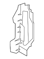 291363V000 - HVAC: Condenser Guard for Hyundai Image