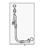977623V202 - HVAC: Discharge Hose for Hyundai Image