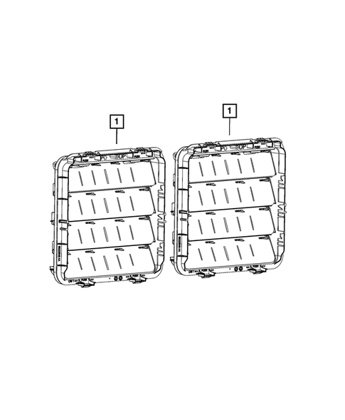 Air Ducts for 2021 Jeep Wrangler #1
