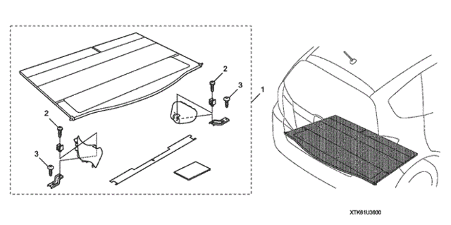 Magic Board for 2012 Honda Fit #0