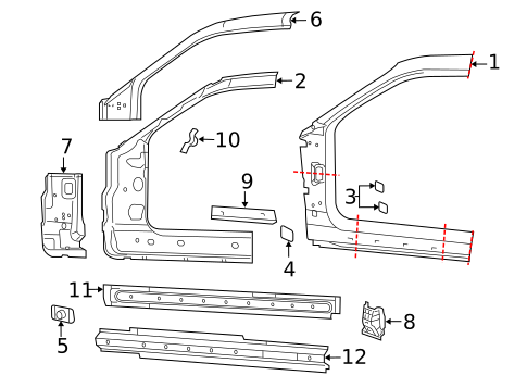 Aperture Panel for 2018 Dodge Challenger #0