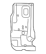 5112901AD - Body: Hinge Pillar Reinforced for Dodge: Challenger Image