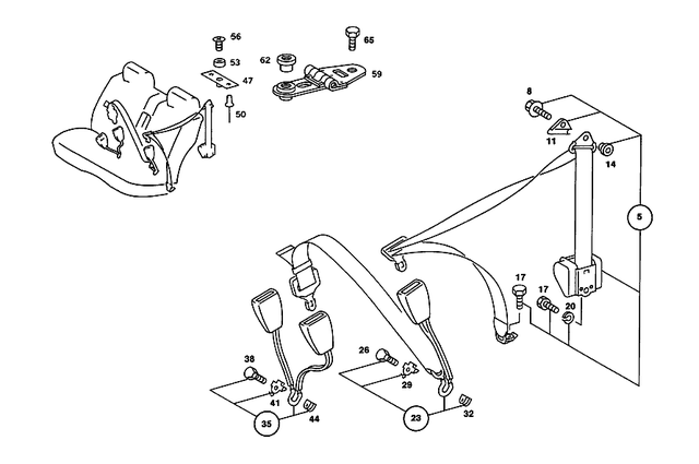 912004012100 - Seat Accessories: Spring Lock Washer for Mercedes-Benz: 190, 190C, 190D, 190DC, 190E, 200, 200D, 220b, 220D, 220Sb, 230, 230SL, 240D, 250C, 250S, 250SE, 250SL, 260E, 280, 280C, 280CE, 280E, 280S, 280SE, 280SEL, 280SL, 300CE, 300D, 300E, 300SE, 300SEL, 300TD, 300TE, 350SL, 380SE, 380SEC, 380SEL, 380SL, 380SLC, 400E, 450SE, 450SEL, 450SL, 450SLC, 500E, 560SEC, 560SEL, 560SL, 600 Image image