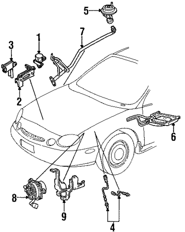 F6DZ9D477A - : Tube Assembly for Ford Image