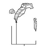 616330E900 - Body: Inner Wheelhouse for Lexus Image