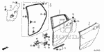 91609S6A000 - Body/Air Conditioning: PROTECTOR, FR. FENDER for Honda Image