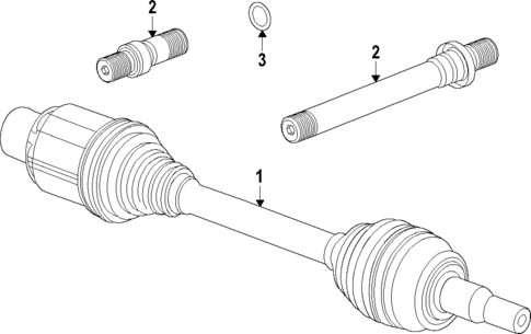 Rear Axle for 2024 Acura ZDX #0