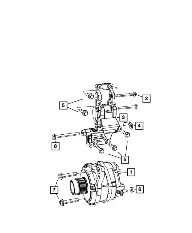 « RL801323AD – Electrical : Moteur Generateur pour Mopar Image »