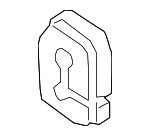 5Q0820061A - HVAC: Expansion Valve Gasket for Volkswagen: Arteon, e-Golf, Golf, Golf Alltrack, Golf R, Golf SportWagen, GTI, Jetta, Taos, Tiguan Image