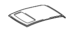 6311148041 - Body: Roof Panel for Lexus: RX300 Image