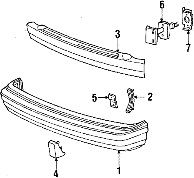 4334733 - Body: Bumper Cover for Mopar Image