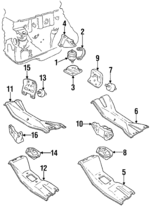 1378657 - Engine: Mount for Volvo Image