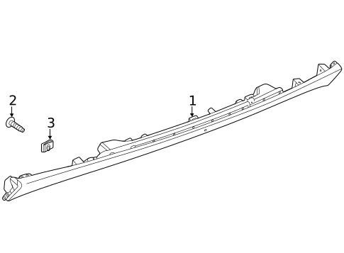 High Mounted Stop Lamp for 2022 Buick Envision #0
