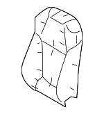 7155148270 - Body: Seat Back Pad for Toyota: bZ4X, Venza Image