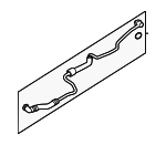 17227592402 - Cooling System: Outlet Tube for BMW Image