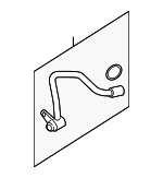 17227592400 - Cooling System: Inlet Pipe for BMW Image