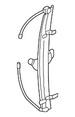 807200W210 - Body: Regulator for Nissan: Pathfinder, Pathfinder Armada Image