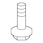 1125408256B - Body: Side Shield Bolt for Genesis: Electrified GV70, G70 | Hyundai: Accent, Azera, Elantra, Genesis, Genesis Coupe, Ioniq, Palisade, Santa Fe, Santa Fe Sport, Santa Fe XL, Sonata, Tucson, Veracruz Image