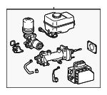 470500C021 - Brakes: Brake Booster for Toyota: Tundra Image