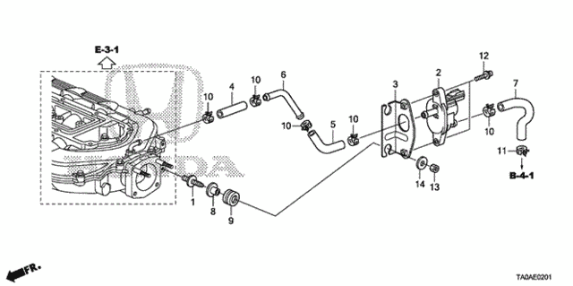 Install Pipe - Tubing (V6) for 2012 Honda Accord #0