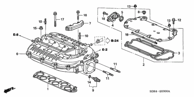 Intake Manifold for 2007 Honda Accord #0