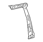 8A4Z7424300A - Body: Inner Pillar for Ford: Taurus X Image