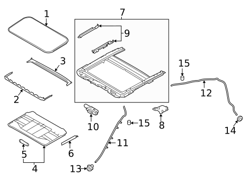 Sunroof for 2020 INFINITI Q60 #0