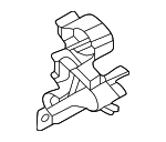 64536806376 - HVAC: Pressure Hose Bracket for BMW Image