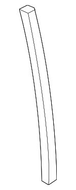 8F0845405A - Body: Glass Weather-strip for Audi: A5, A5 Quattro, RS5, S5 Image